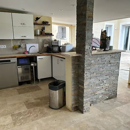 Duplex Oliveraie Piscine Au Sel Marin Et Parking * ניס