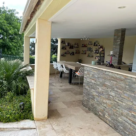 Duplex Oliveraie Piscine Au Sel Marin Et Parking ניס