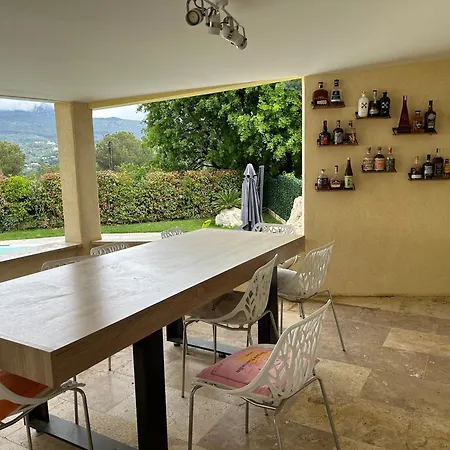 Duplex Oliveraie Piscine Au Sel Marin Et Parking ניס