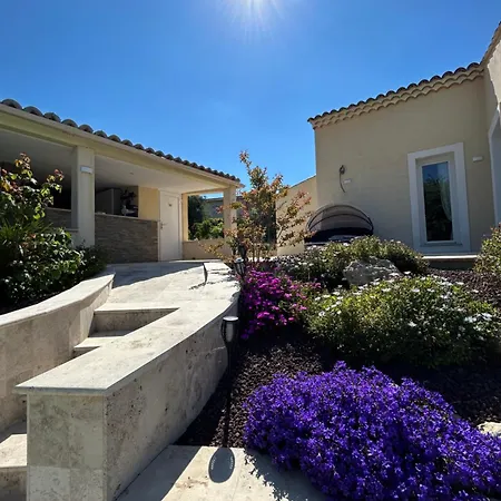 Duplex Oliveraie Piscine Au Sel Marin Et Parking * ניס