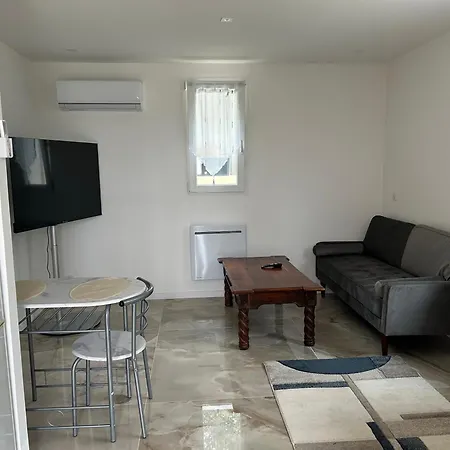 Duplex Oliveraie Piscine Au Sel Marin Et Parking דירה ניס