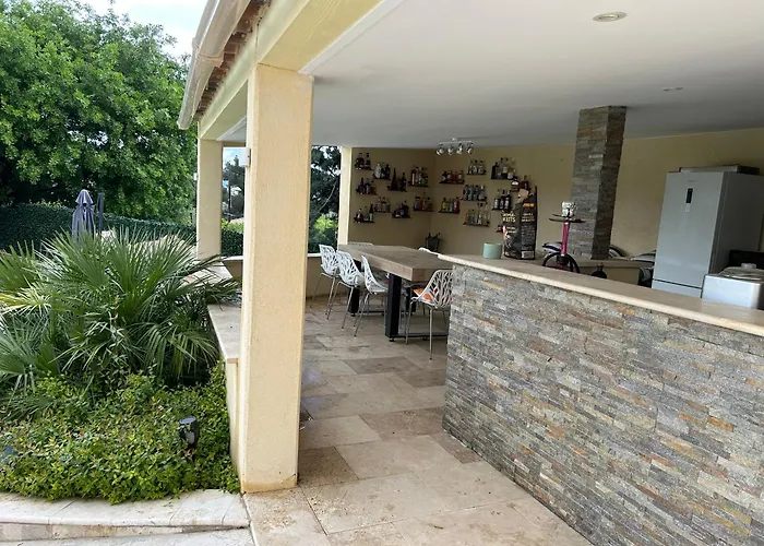 Duplex Oliveraie Piscine Au Sel Marin Et Parking 尼斯