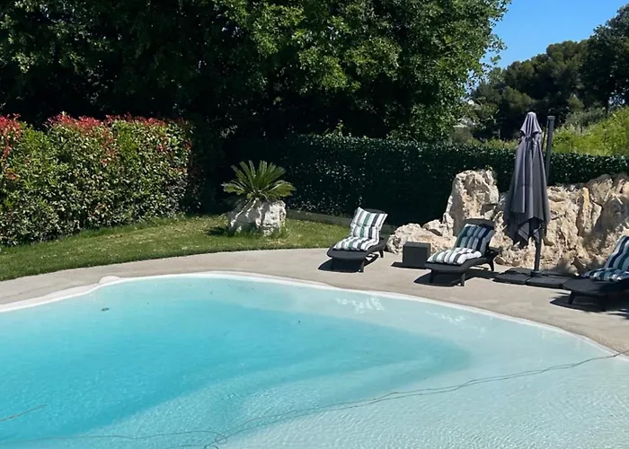 Duplex Oliveraie Piscine Au Sel Marin Et Parking